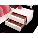 cecchini bedside drawers with handles