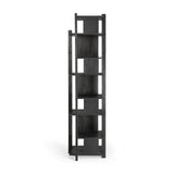 teak abstract black column