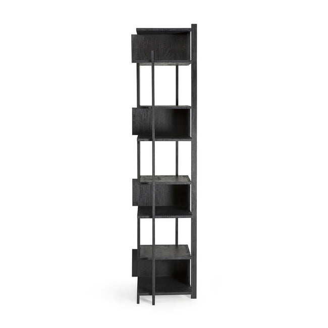 teak abstract black column