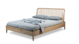 ethnicraft oak spindle bed