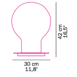 oluce denq 229 table lamp