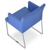 so sled arm chair