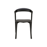 black varnished bok dining chair