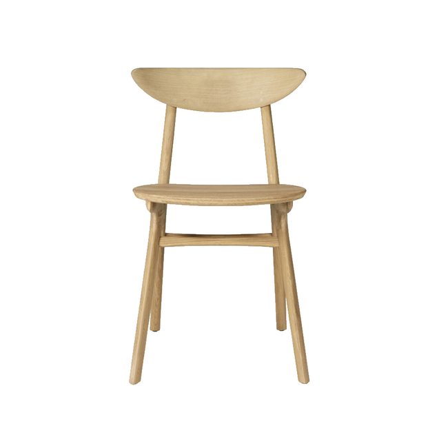 oak eye dining chair