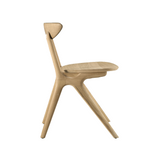 oak eye dining chair
