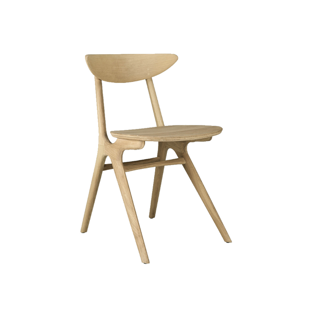 oak eye dining chair