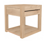 oak azur bedside table