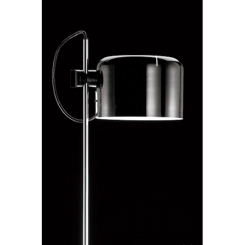 oluce coupé 3321 floor lamp, black– CiteNYC