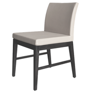 aa wood dining chair with stretchers