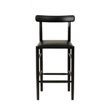 maruni lightwood bar stool, mid, cushioned