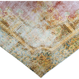 miinu industrial pure carpet, red and gold