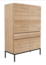 oak ligna storage cupboard