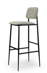 dc bar stool, light grey