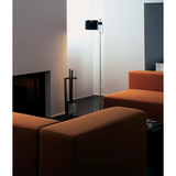 oluce coupé 3321 floor lamp, black