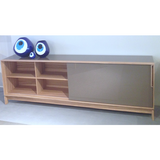 cecchini sliding door credenza (wood base)