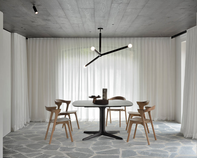 oak corto dining table