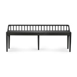 oak spindle bench