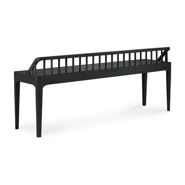 oak spindle bench