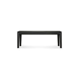 oak bok black bench