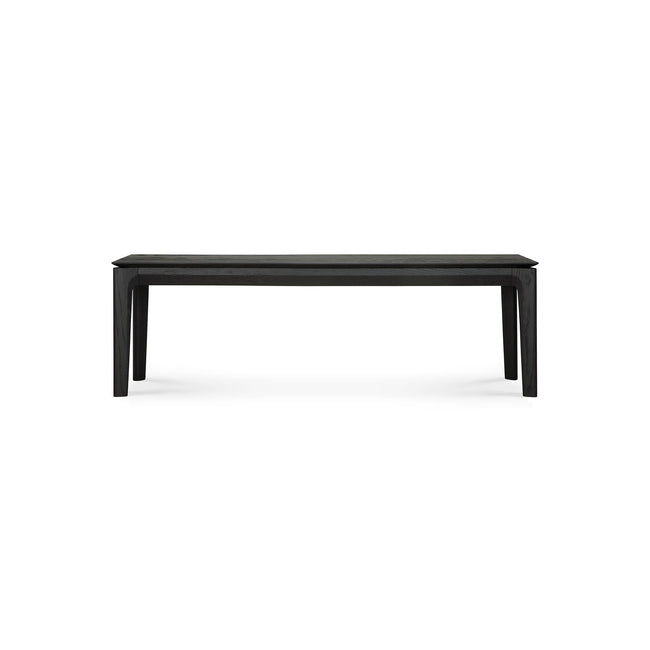 oak bok black bench