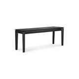 oak bok black bench