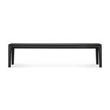 oak bok black bench