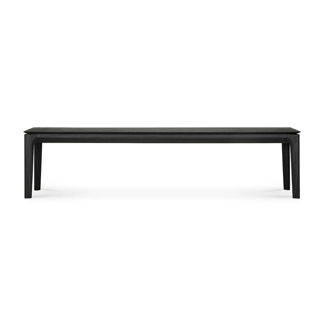 oak bok black bench