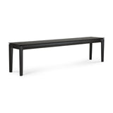 oak bok black bench