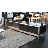 cecchini sliding door credenza (wood base)