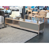 cecchini sliding door credenza (wood base)