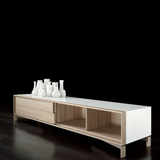 cecchini sliding door credenza (wood base)