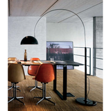 oluce coupe' 3320/r floor lamp, black