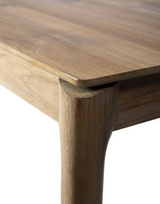 teak bok extendable dining table