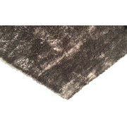 miinu homelike squared rug, gun metal