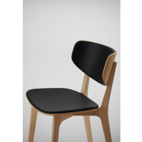 maruni roundish chair, cushioned