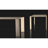 cecchini rectangular dining table (inclined legs)