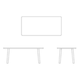 maruni hiroshima table 180 (rectangular)