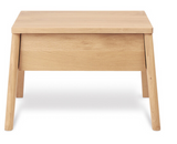 oak air bedside table