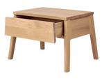 oak air bedside table