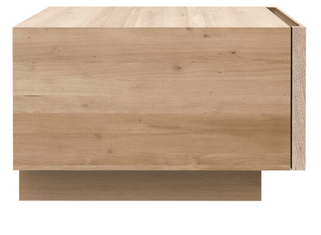 oak madra bedside table