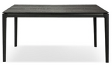 oak bok black dining table