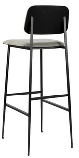 dc bar stool, light grey