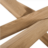 oak mikado rectangular dining table