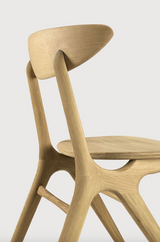 oak eye dining chair