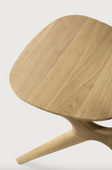oak eye dining chair