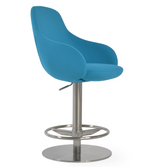 gl arm chair - piston stool