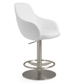 gl arm chair - piston stool