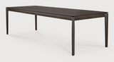 dark brown bok dining table