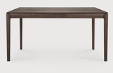 dark brown bok dining table