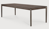 dark brown bok dining table